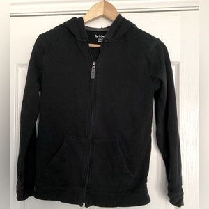 Boys Black Cat & Jack Zip Up Hoodie